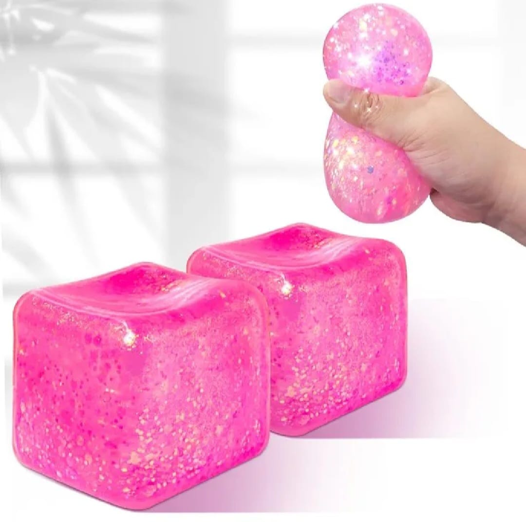 Needoh Nice Cube Squishy  Sensory Stress Relief Squishy