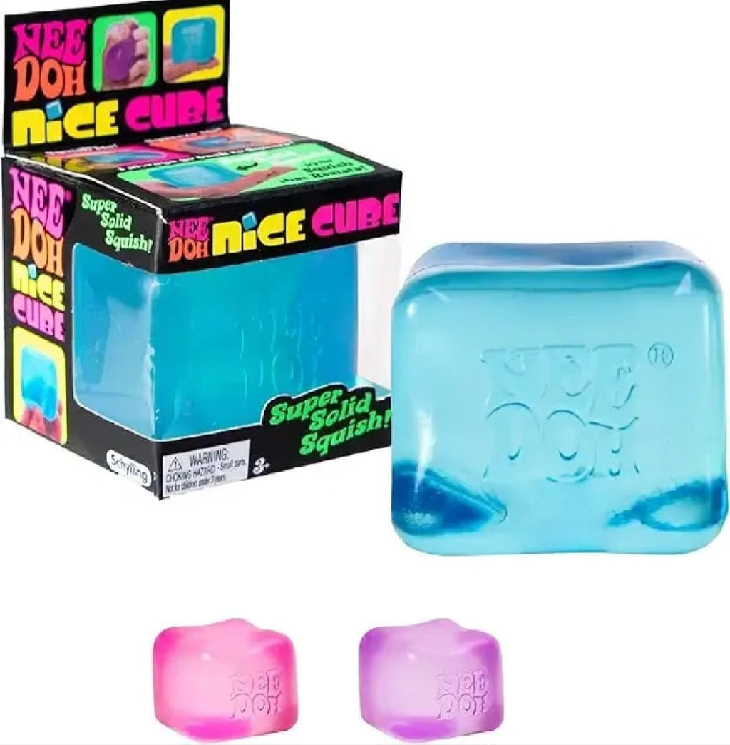 Needoh Nice Cube Squishy  Sensory Stress Relief Squishy