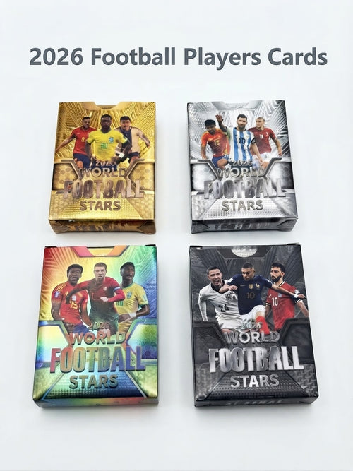 2026 World Football Players Stars Playing Cards Pack of 55pcs, Fans & Collectors