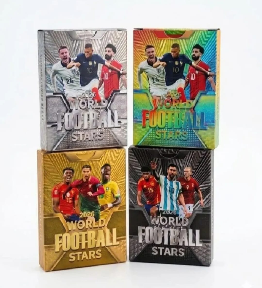 2026 World Football Players Stars Playing Cards Pack of 55pcs, Fans & Collectors