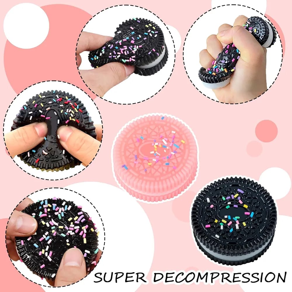 Oreo Taba Squishy, Fufu Squishy, Biscuit Squishy  For Kids