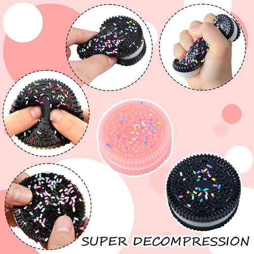 Oreo Taba Squishy, Fufu Squishy, Biscuit Squishy  For Kids